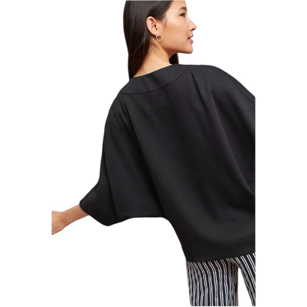 Cartonnier x Anthropologie Jay Full Zip Dolman Cape Jacket size large - Picture 9 of 12